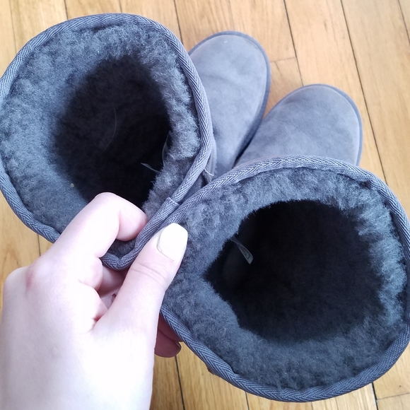 NWOT Ugg Classic Tall Gray Boots - Picture 3 of 7
